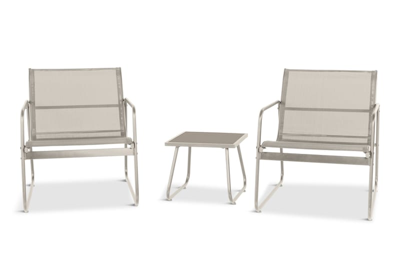 Pelanda Caféset Utomhus - Beige - Utemöbler & utemiljö - Utegrupp - Soffgrupp utomhus