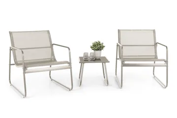 Pelanda Caféset Utomhus - Beige - Utemöbler & utemiljö - Utegrupp - Soffgrupp utomhus