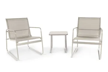 Pelanda Caféset Utomhus - Beige - Utemöbler & utemiljö - Utegrupp - Soffgrupp utomhus