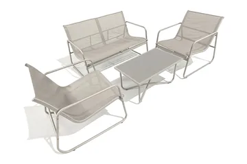 Pelanda Loungegrupp Utomhus - Beige - Utemöbler & utemiljö - Utegrupp - Soffgrupp utomhus