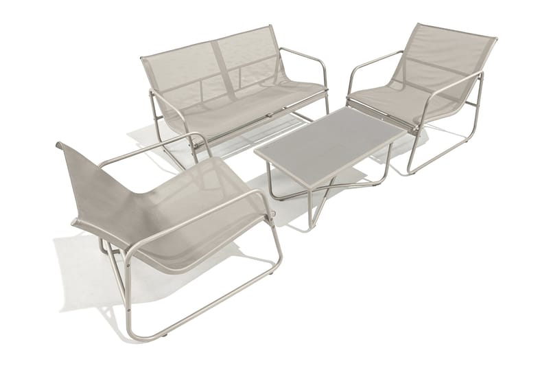Pelanda Loungegrupp Utomhus, Beige