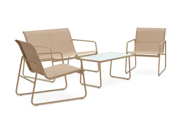 Pelanda Loungegrupp Utomhus - Beige - Utemöbler & utemiljö - Utegrupp - Soffgrupp utomhus