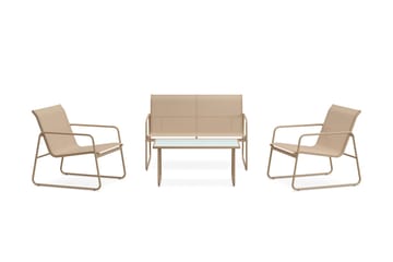 Pelanda Loungegrupp Utomhus - Beige - Utemöbler & utemiljö - Utegrupp - Soffgrupp utomhus