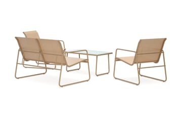 Pelanda Loungegrupp Utomhus - Beige - Utemöbler & utemiljö - Utegrupp - Soffgrupp utomhus