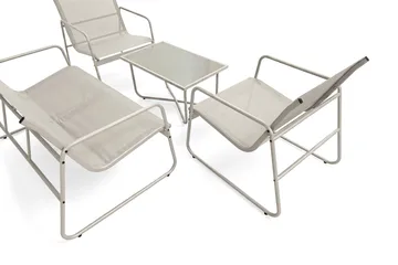 Pelanda Loungegrupp Utomhus - Beige - Utemöbler & utemiljö - Utegrupp - Soffgrupp utomhus