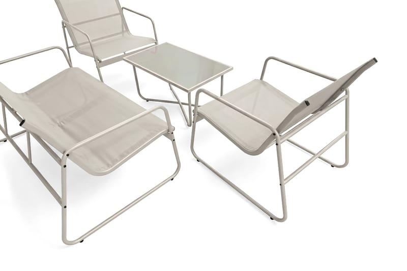 Pelanda Loungegrupp Utomhus - Beige - Utemöbler & utemiljö - Utegrupp - Soffgrupp utomhus