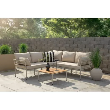 Penh Soffgrupp Utomhus 5-sits - Beige - Utemöbler & utemiljö - Utegrupp - Soffgrupp utomhus