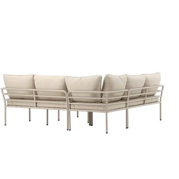 Penh Soffgrupp Utomhus 5-sits - Beige - Utemöbler & utemiljö - Utegrupp - Soffgrupp utomhus