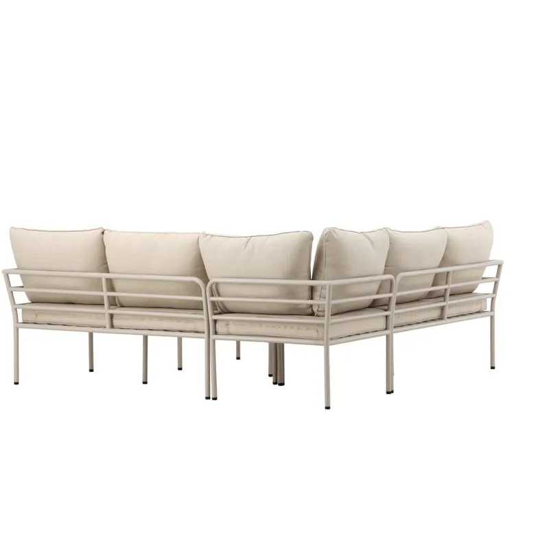 Penh Soffgrupp Utomhus 5-sits - Beige - Utemöbler & utemiljö - Utegrupp - Soffgrupp utomhus