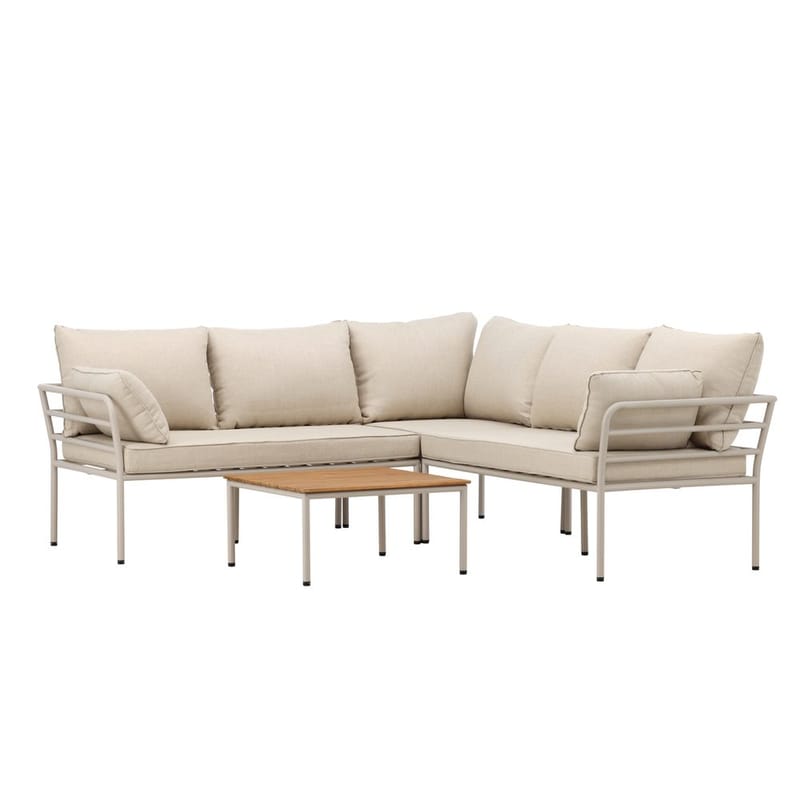 Penh Soffgrupp Utomhus 5-sits - Beige - Utemöbler & utemiljö - Utegrupp - Soffgrupp utomhus