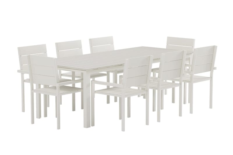 Rektangulärt matbord Levels 229 cm Utomhus med 8 Matstol Levels - Utemöbler & utemiljö - Utegrupp - Matgrupp utomhus