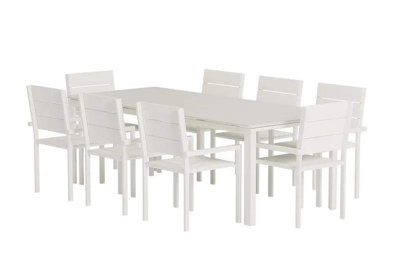 Rektangulärt matbord Levels 229 cm Utomhus med 8 Matstol Levels - Utemöbler & utemiljö - Utegrupp - Matgrupp utomhus