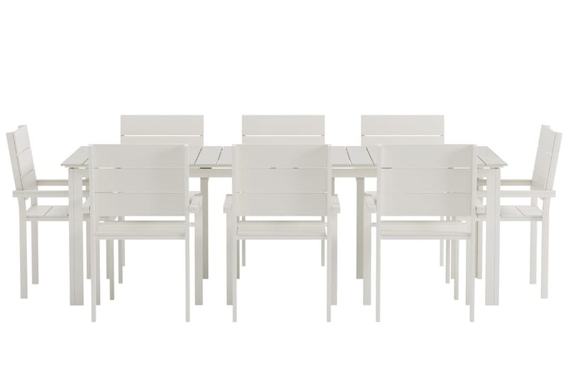 Rektangulärt matbord Levels 229 cm Utomhus med 8 Matstol Levels - Utemöbler & utemiljö - Utegrupp - Matgrupp utomhus