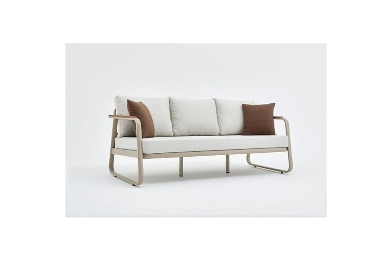 Rio Soffgrupp Utomhus 6-sits Beige - Beige - Utemöbler & utemiljö - Utegrupp - Soffgrupp utomhus