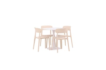 Round Dining Set Hamden, Åstol - Utemöbler & utemiljö - Utegrupp - Matgrupp utomhus