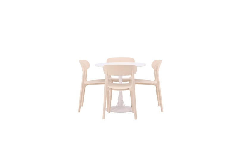 Round Dining Set Hamden, Åstol - Utemöbler & utemiljö - Utegrupp - Matgrupp utomhus