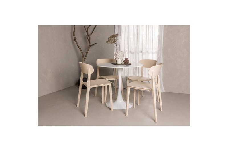 Round Dining Set Hamden, Åstol - Utemöbler & utemiljö - Utegrupp - Matgrupp utomhus