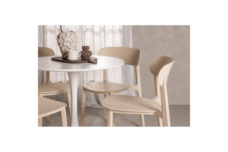 Round Dining Set Hamden, Åstol - Utemöbler & utemiljö - Utegrupp - Matgrupp utomhus