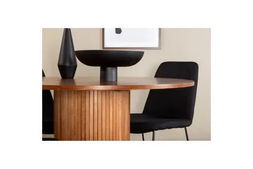 Rund Matgrupp Bianca, Muce - 100x75 - Utemöbler & utemiljö - Utegrupp - Matgrupp utomhus