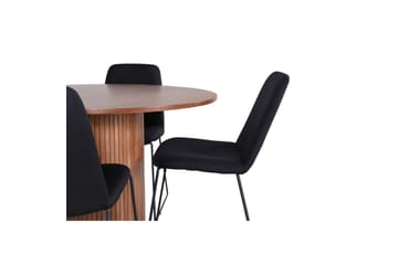 Rund Matgrupp Bianca, Muce - 100x75 - Utemöbler & utemiljö - Utegrupp - Matgrupp utomhus