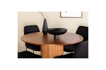 Rund Matgrupp Bianca, Muce - 100x75 - Utemöbler & utemiljö - Utegrupp - Matgrupp utomhus