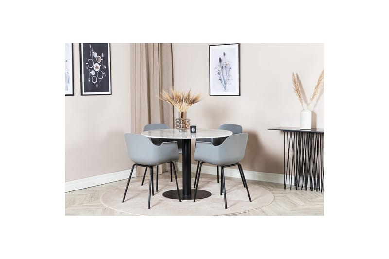 Rund Matgrupp Estelle, Comfort - Utemöbler & utemiljö - Utegrupp - Matgrupp utomhus