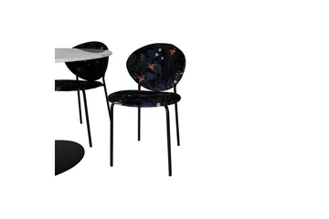 Rund Matgrupp Estelle Svart, Vault - Grön - Utemöbler & utemiljö - Utegrupp - Matgrupp utomhus