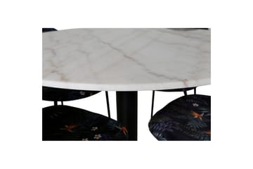 Rund Matgrupp Estelle Svart, Vault - Grön - Utemöbler & utemiljö - Utegrupp - Matgrupp utomhus