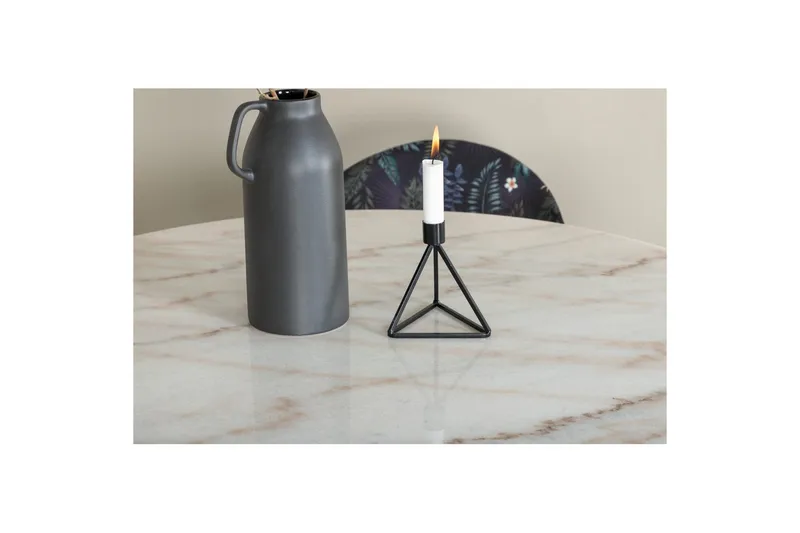 Rund Matgrupp Estelle Svart, Vault - Grön - Utemöbler & utemiljö - Utegrupp - Matgrupp utomhus