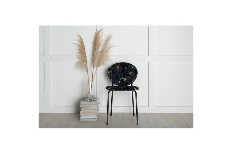 Rund Matgrupp Estelle Svart, Vault - Grön - Utemöbler & utemiljö - Utegrupp - Matgrupp utomhus