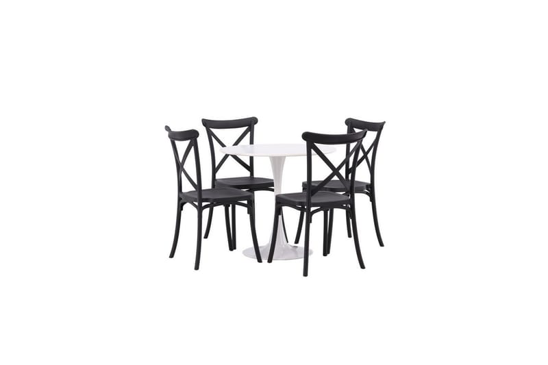 Rund Matgrupp Hamden, Crosett - Utemöbler & utemiljö - Utegrupp - Cafegrupp & cafeset