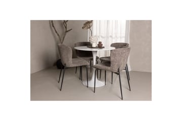 Rund Matgrupp Hamden, Modesto - Brun - Utemöbler & utemiljö - Utegrupp - Cafegrupp & cafeset