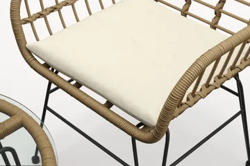 Sammy Balkonggrupp 2-sits - Beige - Utemöbler & utemiljö - Utegrupp - Cafegrupp & cafeset