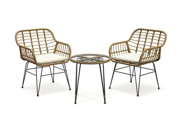 Sammy Balkonggrupp 2-sits - Beige - Utemöbler & utemiljö - Utegrupp - Cafegrupp & cafeset