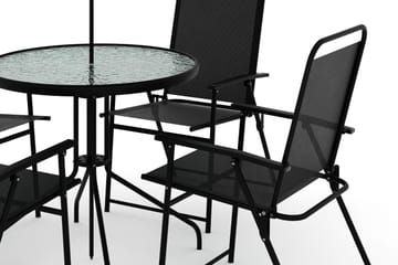 Samra Matgrupp Utomhus 4-sits - Svart - Utemöbler & utemiljö - Utegrupp - Matgrupp utomhus