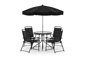 Samra Matgrupp Utomhus 4-sits - Svart - Utemöbler & utemiljö - Utegrupp - Matgrupp utomhus