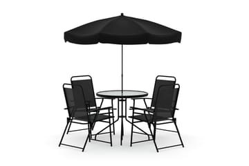 Samra Matgrupp Utomhus 4-sits - Svart - Utemöbler & utemiljö - Utegrupp - Matgrupp utomhus