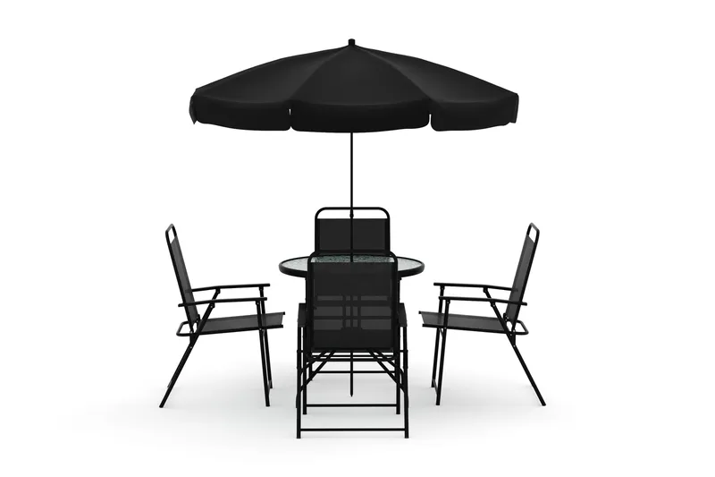 Samra Matgrupp Utomhus 4-sits - Svart - Utemöbler & utemiljö - Utegrupp - Matgrupp utomhus