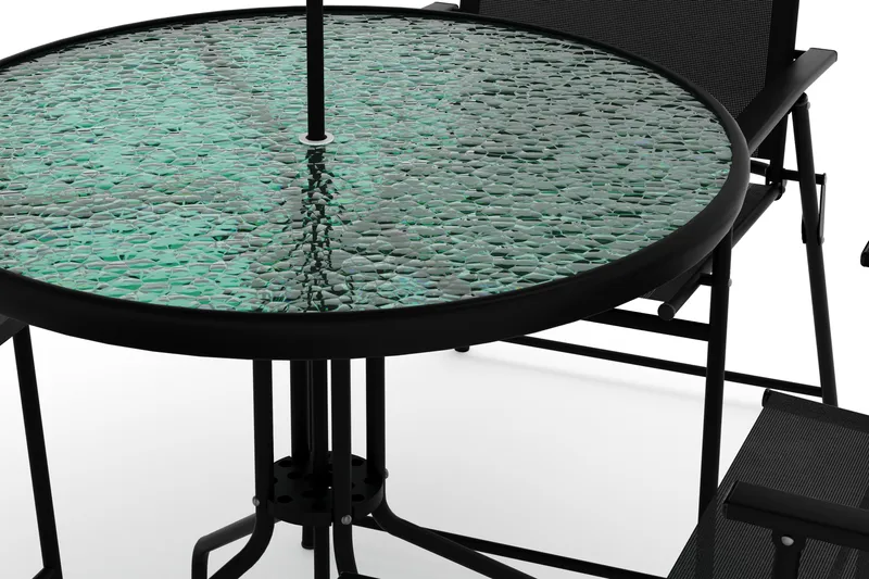 Samra Matgrupp Utomhus 4-sits - Svart - Utemöbler & utemiljö - Utegrupp - Matgrupp utomhus