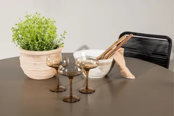 Santa Matgrupp Utomhus + 4 Utestolar - Brun - Utemöbler & utemiljö - Utegrupp - Matgrupp utomhus