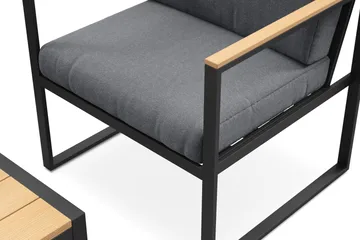 Serena Soffgrupp Utomhus  4-sits - Antracit - Utemöbler & utemiljö - Utegrupp - Soffgrupp utomhus