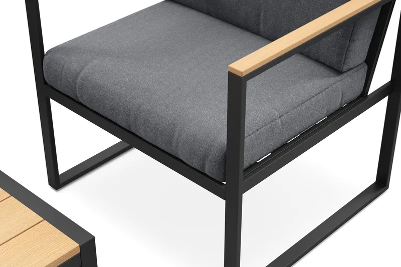 Serena Soffgrupp Utomhus  4-sits - Antracit - Utemöbler & utemiljö - Utegrupp - Soffgrupp utomhus