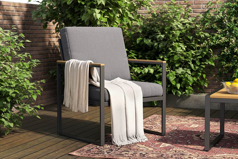 Serena Soffgrupp Utomhus  4-sits - Antracit - Utemöbler & utemiljö - Utegrupp - Soffgrupp utomhus