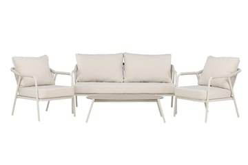 Sicily Soffgrupp Utomhus 4-sits - Beige - Utemöbler & utemiljö - Utegrupp - Soffgrupp utomhus