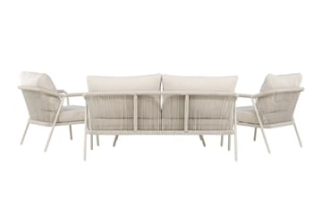 Sicily Soffgrupp Utomhus 4-sits - Beige - Utemöbler & utemiljö - Utegrupp - Soffgrupp utomhus