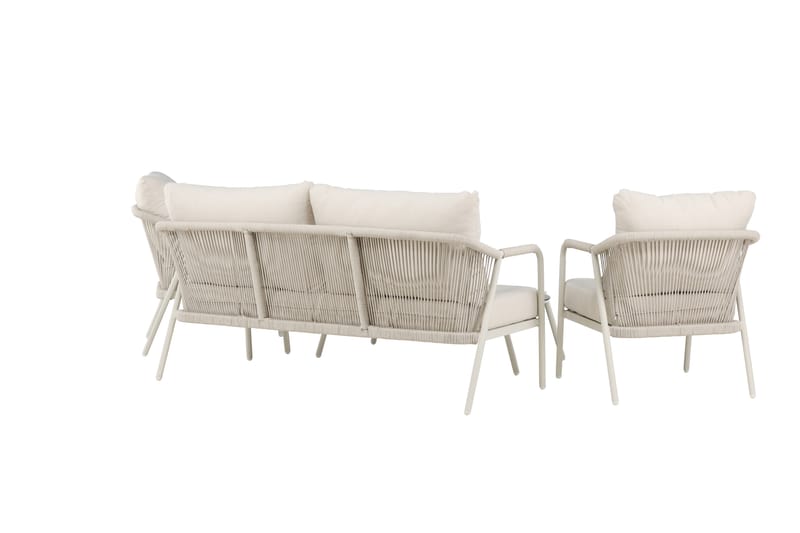 Sicily Soffgrupp Utomhus 4-sits - Beige - Utemöbler & utemiljö - Utegrupp - Soffgrupp utomhus
