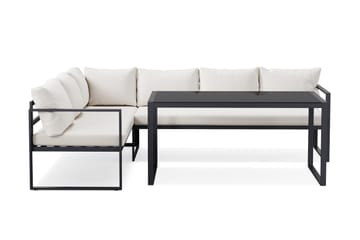 Silvia Loungegrupp utomhus - Svart - Utemöbler & utemiljö - Utegrupp - Soffgrupp utomhus