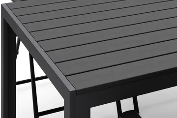 Siri Matbord 205 cm med 6 Sanna Matstolar - Svart - Utemöbler & utemiljö - Utegrupp - Matgrupp utomhus