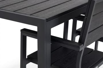 Siri Matgrupp utomhus 150 cm med 4 Tunis Aintwood Stolar - Utemöbler & utemiljö - Utegrupp - Matgrupp utomhus