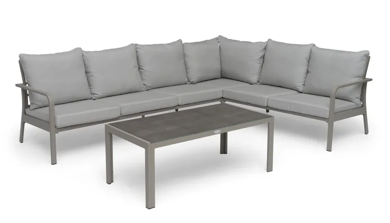 Soffa Hillerstorp Hånger - Sand - Utemöbler & utemiljö - Utegrupp - Soffgrupp utomhus